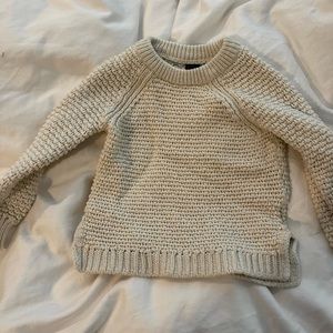 gap sparkle cable knit sweater